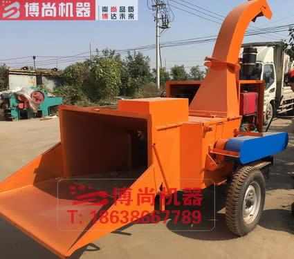 資中大型樹枝粉碎機園可移動方便操作